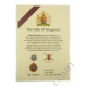 RLC Royal Logistic Corps Oath Of Allegiance Certificate